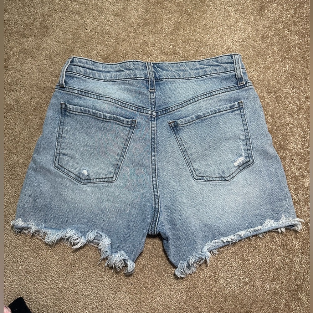 Kut from the Kloth Sky Blue Jean Shorts - Picture 2 of 4